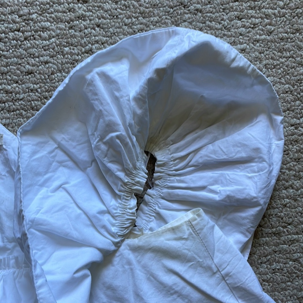 ZARA White Ruffle Top - Picture 5 of 7